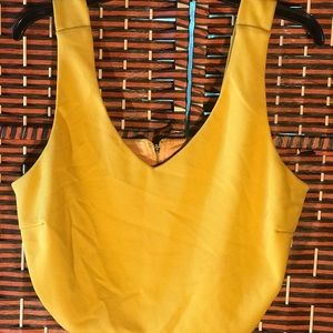 Mustard Gold half top